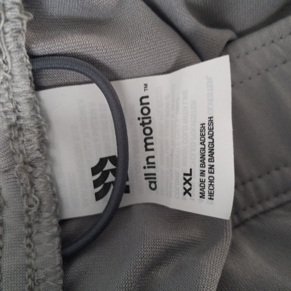 All in motion gray athletic pull on shorts size XXL - Picture 6 of 7